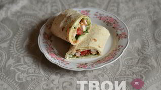 Рецепт Курицы в лаваше