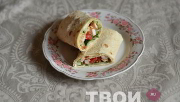 Рецепт Курицы в лаваше