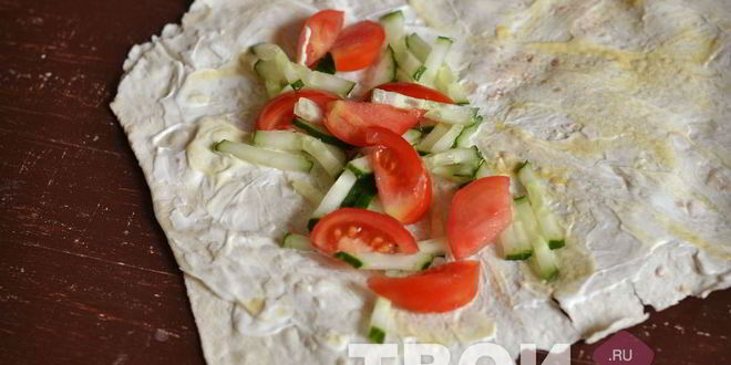 Рецепт курицы в лаваше