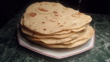 Рецепт Лаваша на кефире на сковороде