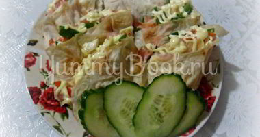 Рецепт Лаваша с двумя начинками