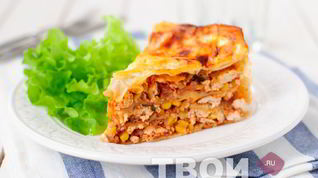 Рецепт Лаваша с фаршем