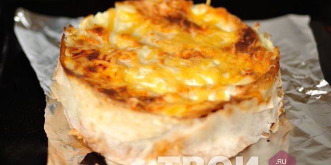 Рецепт лаваша с фаршем