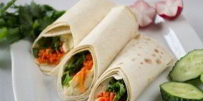 Рецепт лаваша с кальмарами