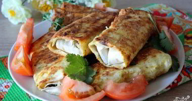 Рецепт Лаваша с луком и яйцом