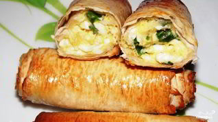 Рецепт Лаваша с луком