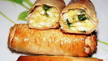 Рецепт Лаваша с луком