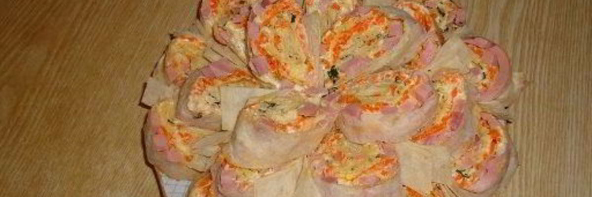 Рецепт Лаваша с морковью по-корейски