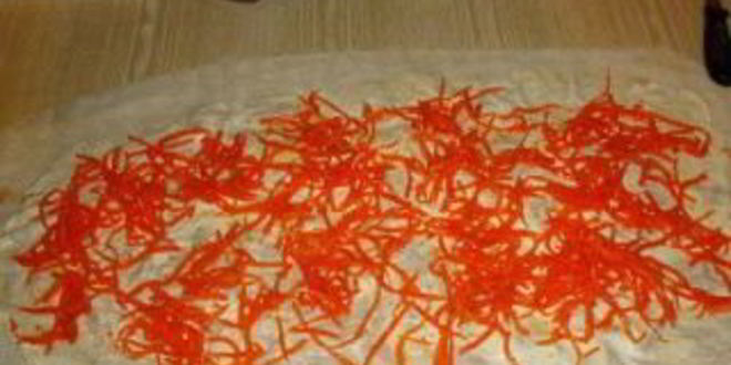 Рецепт лаваша с морковью по-корейски