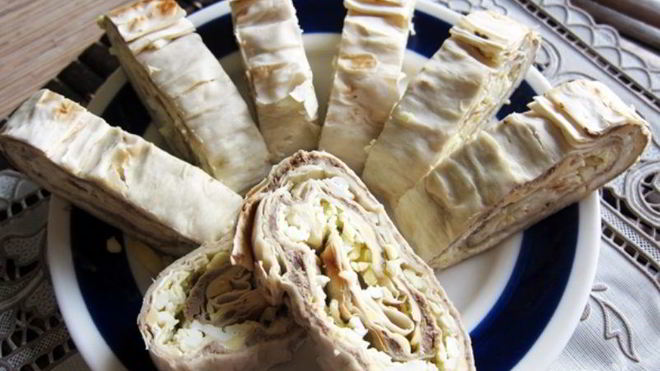 Рецепт лаваша с паштетом