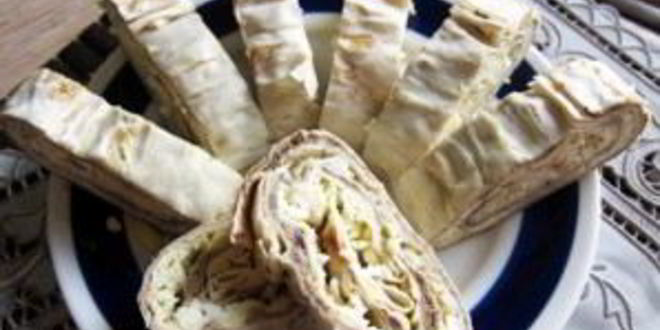 Рецепт лаваша с паштетом