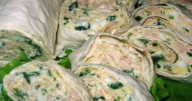 Рецепт Лаваша с печенью трески