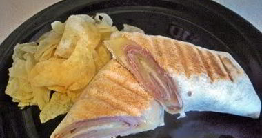 Рецепт Лаваша с ветчиной и сыром