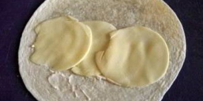 Рецепт лаваша с ветчиной и сыром