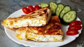 Рецепт Лаваша с яйцом