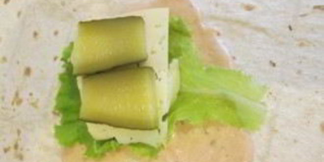 Рецепт лаваша в дорогу