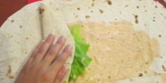 Рецепт лаваша в дорогу