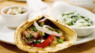 Рецепт Лаваша, запеченного с начинкой