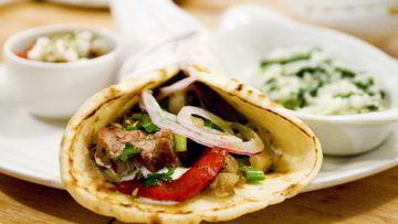 Рецепт Лаваша, запеченного с начинкой