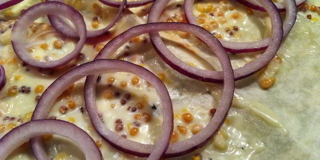 Рецепт мясного лаваша с дымком