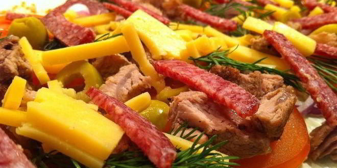 Рецепт мясного лаваша с дымком