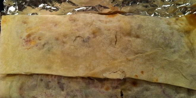 Рецепт мясного лаваша с дымком