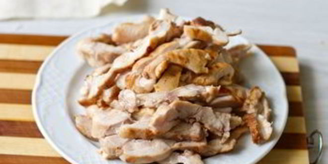 Рецепт ролла из лаваша с курицей и овощами