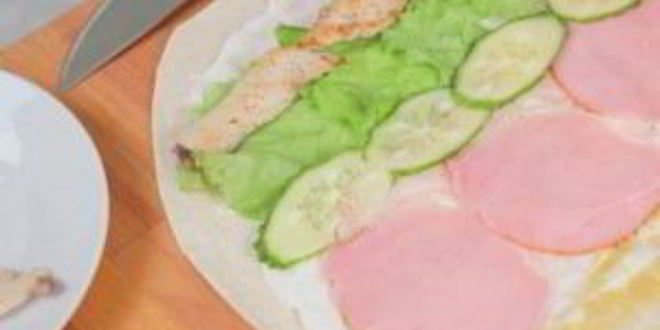 Рецепт рулетиков из лаваша