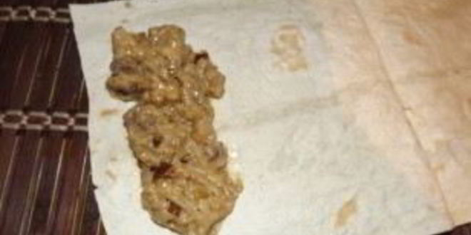 Рецепт рулетов из лаваша с печенью