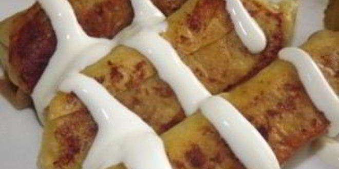 Рецепт рулетов из лаваша с печенью