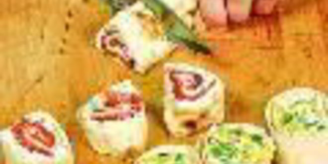 Рецепт рулетов из лаваша с разными начинками