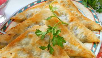 Рецепт Треугольников из лаваша