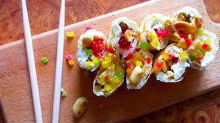 Рецепт Творожных рулетиков с лавашом