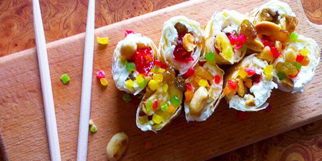 Рецепт Творожных рулетиков с лавашом