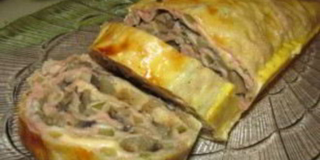 Рецепт запеченного лаваша