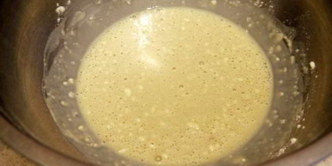 Рецепт фокаччи из гречневой муки с персиками