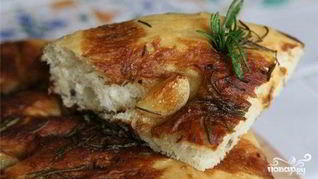 Рецепт Фокаччи с чесноком