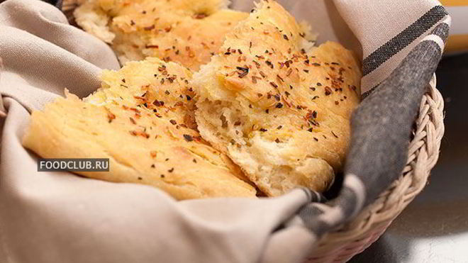 Рецепт фокаччи с оливковым маслом