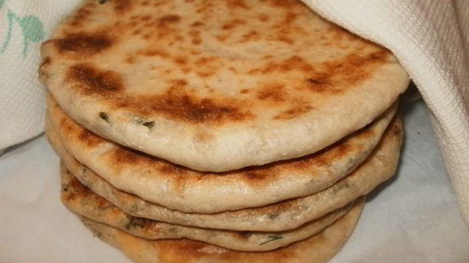 Рецепт хлебных весенних лепешек