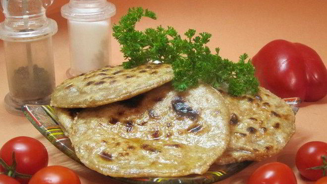 Рецепт лепешек чапати с начинкой