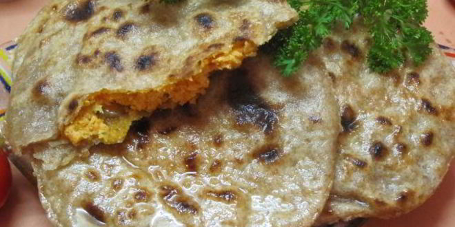 Рецепт лепешек чапати с начинкой