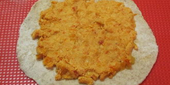 Рецепт лепешек чапати с начинкой