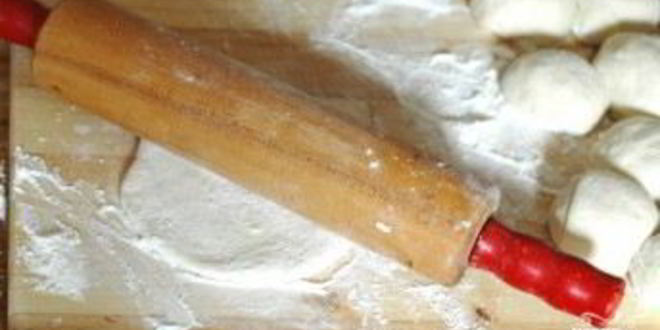 Рецепт лепешек на кефире с начинкой