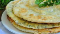 Рецепт Лепешек с творогом и сыром