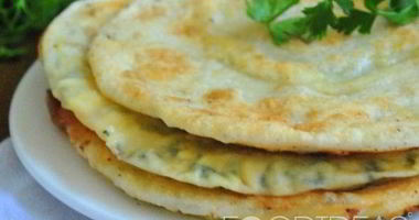 Рецепт Лепешек с творогом и сыром