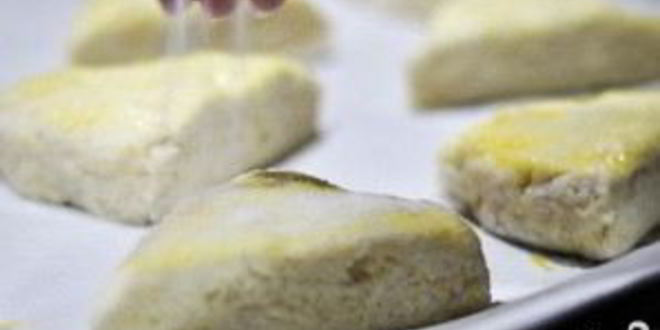 Рецепт лимонных лепешек