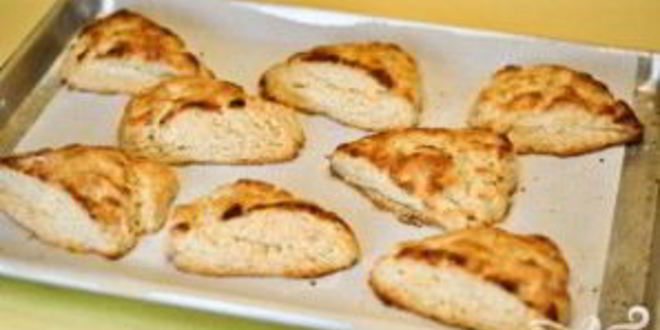 Рецепт лимонных лепешек