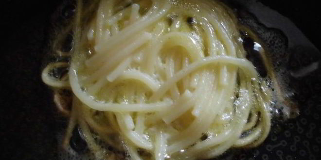 Рецепт макаронных лепешек