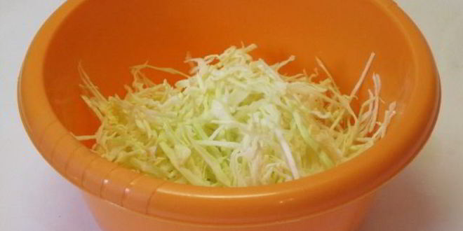 Рецепт постных лепешек с капустой