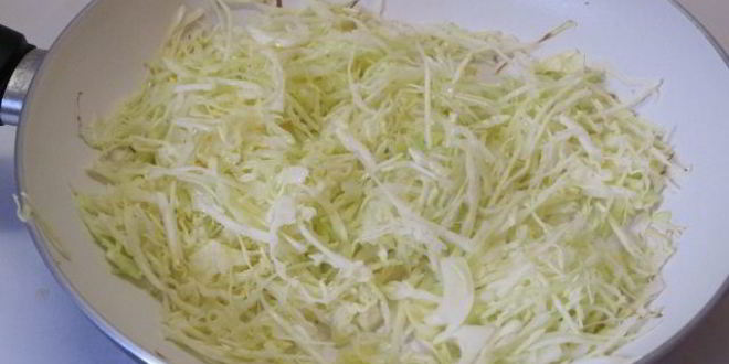 Рецепт постных лепешек с капустой